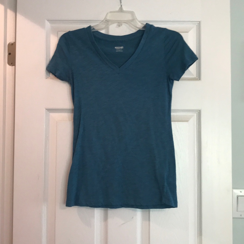 Mossimo Teal T-Shirt Short Sleeve XS